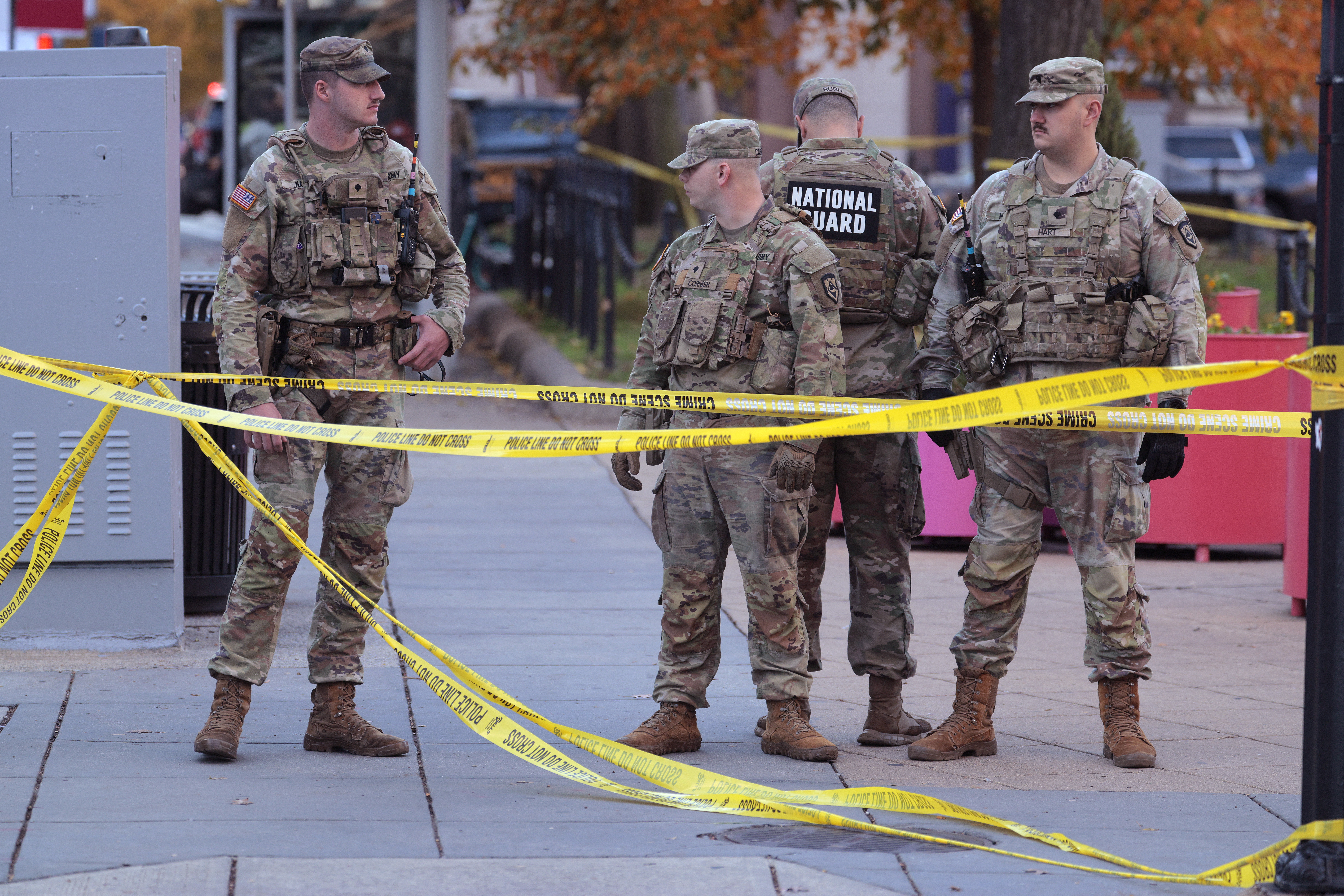 Shooting near White House leaves two National Guard troops critically wounded